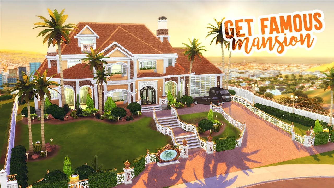 Sims Get Famous Mansion