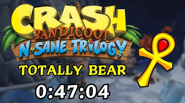 Crash Bandicoot 2: Cortex Strikes Back (N. Sane Trilogy) - Totally Bear Gold Relic in 0:47:04