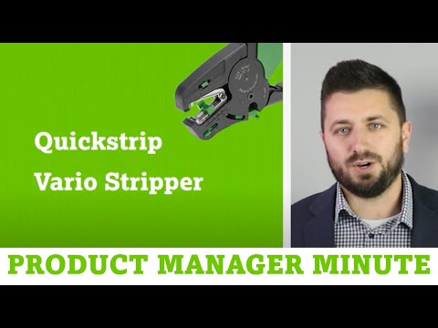产品经理分钟:Quickstrip Vario剥线器