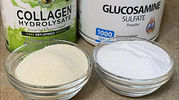 ¿Es mejor la glucosamina que el colágeno?