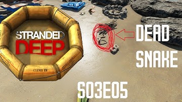 Stranded Deep. I KILLED THE SNAKES! S03E05