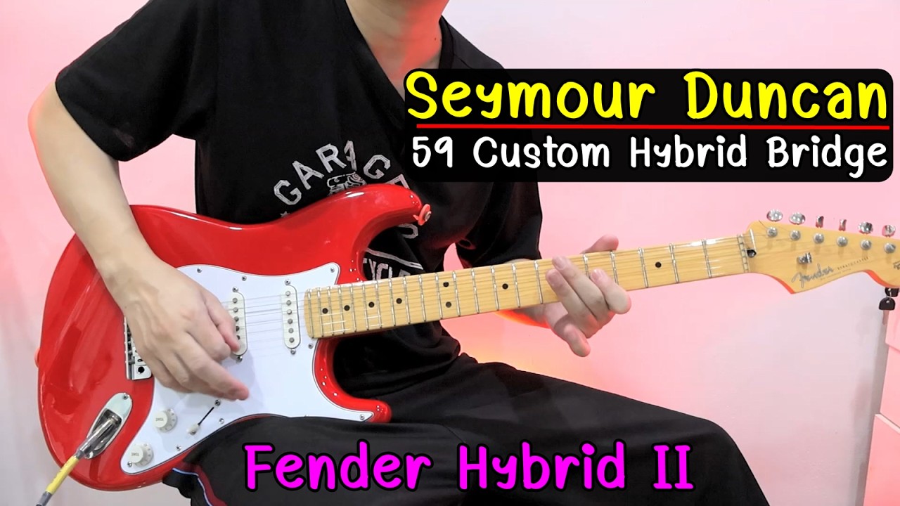 Seymour Duncan 59 Custom Hybrid Bridge ( Fender Hybrid II ) Drive