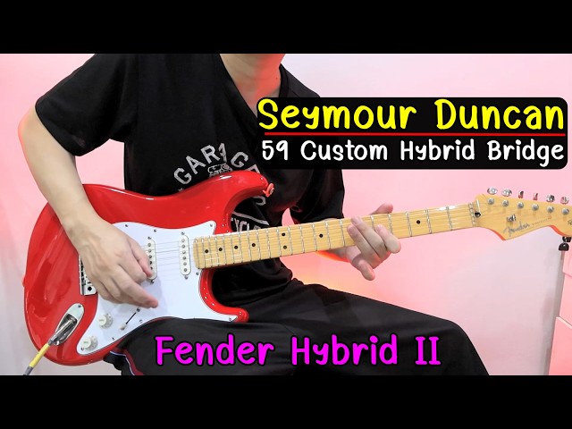 Seymour Duncan 59 Custom Hybrid Bridge ( Fender Hybrid II ) Drive