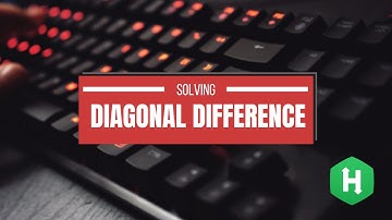 Diagonal Difference - HackerRank Solution in C