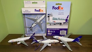 Daron Realtoy Fedex Aircraft Fleet Review And History Fedex Boeing 777 And Airbus A380 