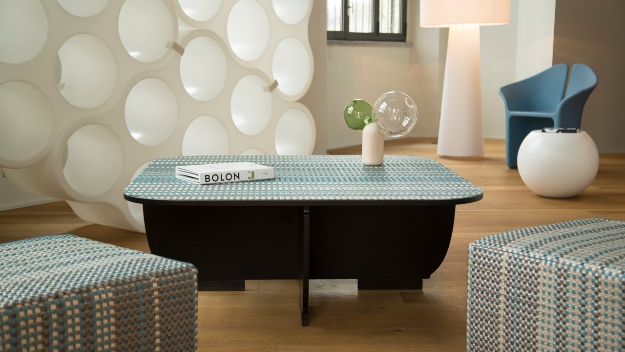 Cellini Uses Bolon S Flooring Material As Upholstery For Cellini Uses Bolon S Flooring Material As Upholstery For Experimental Furniture