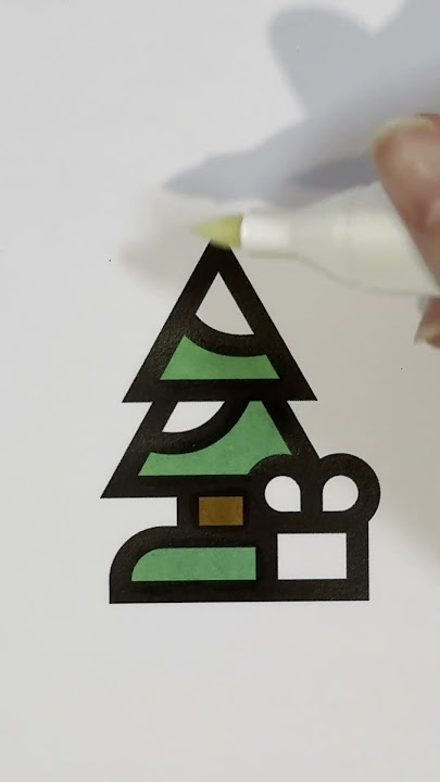 #meditative #coloring #satisfying #christmastree #christmas #merrychristmas