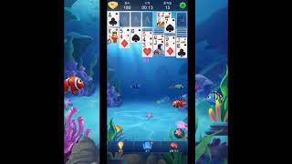 귀여운 물고기와 아름답게 디자인 된 바다 테마로 클래식 카드 게임을 즐겨보세요! 🐋 screenshot 1