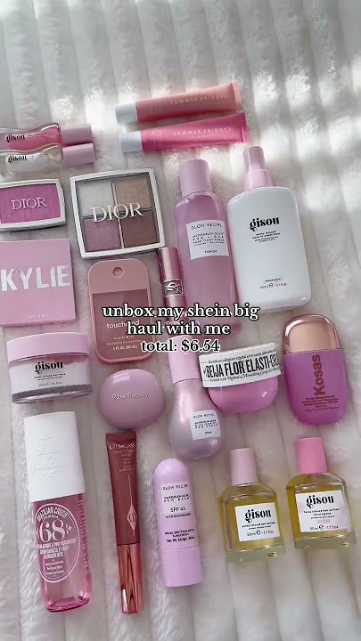Watch Me Unbox a Huge Shein Beauty Haul! Totally Obsessed W/ it 😊 #sheinhaul #fyp #shein #makeup