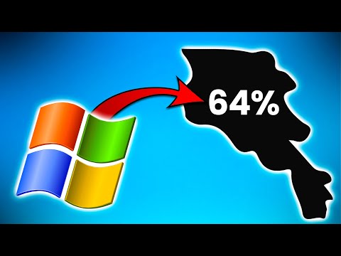 ESTE PAÍS SIGUE UTILIZANDO WINDOWS XP *más de la mitad de la población*
