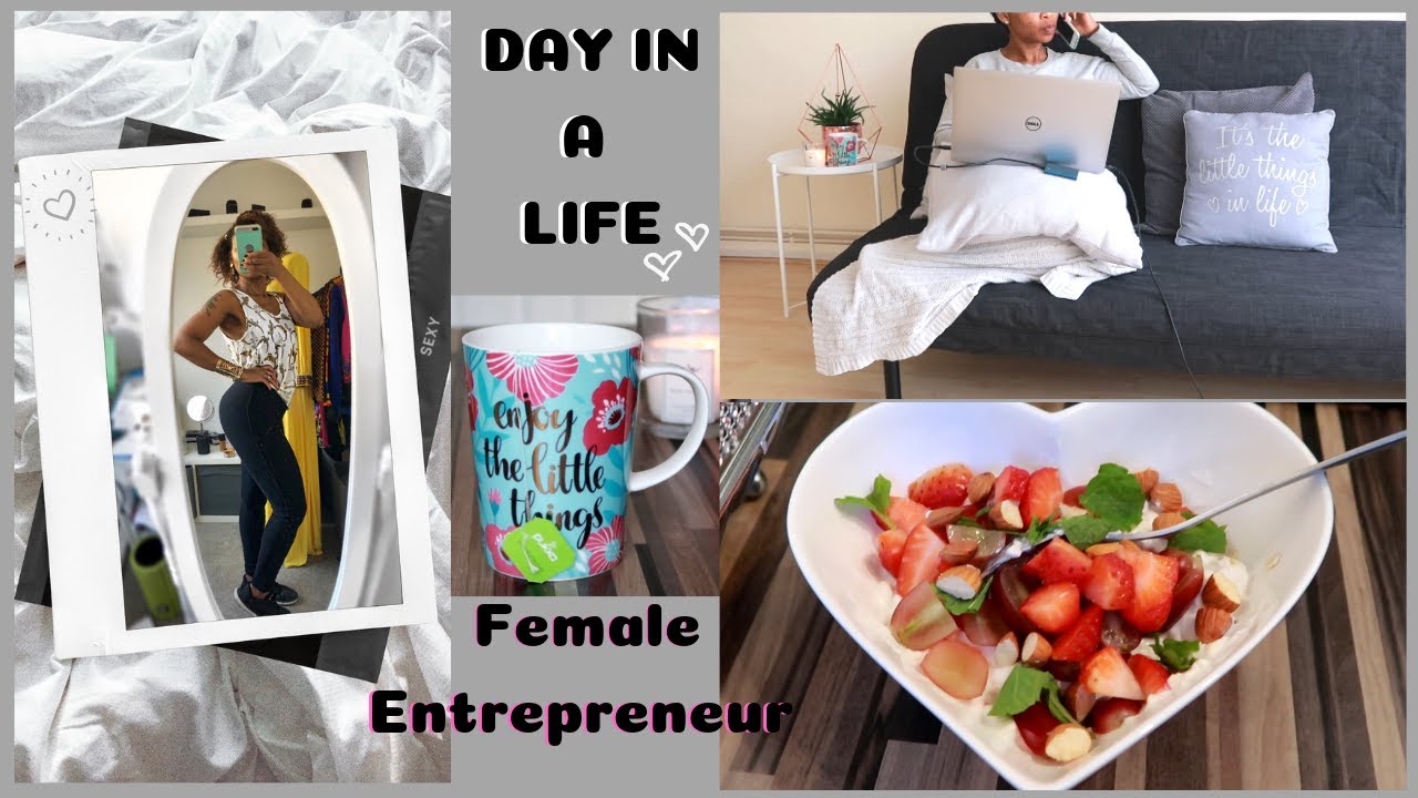 DAY IN A LIFE Successful Female Entrepreneur London Work From Home