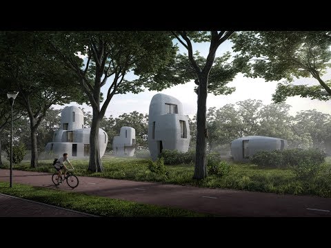 Eindhoven to build "world’s first" 3D-printed houses that people can live inside