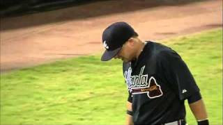 Prado's backhand grab