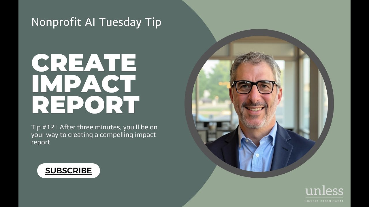 Tip #12 Creating Impact Report - YouTube