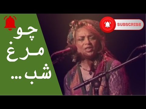      چو مرغ شب خواندی رفتی بانو سیما بینا