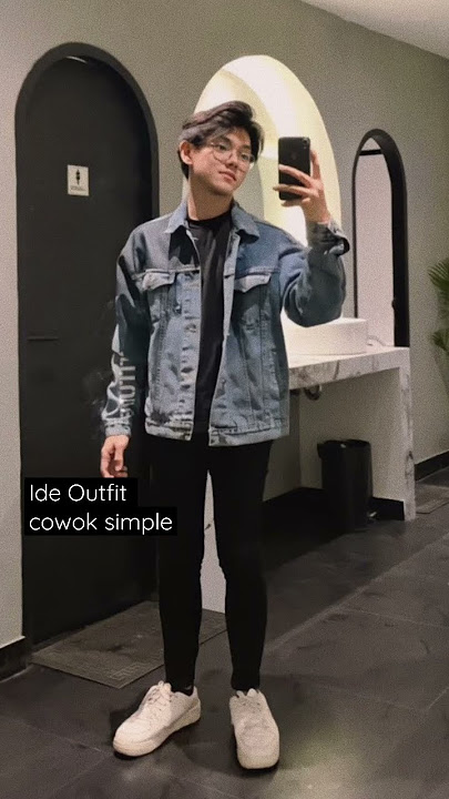 Ide outfit cowok simpel tapi tetep kerenn | ootd cowok simple #shorts #casual #ootd
