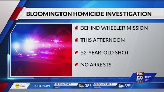 Man shot, killed near Bloomington homeless shelter; no arrests made