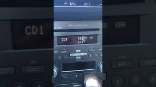 2008 Subaru Outback Stereo- 1st Cd stuck