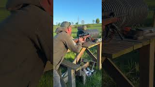 Anschutz 1761 Whisper with "supermod", keeping the practice range even quieter....or not