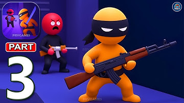 Stealth Master: Assassin Ninja - Gameplay Walkthrough Part 3 - Become A Stealth Ninja (Android, iOS)