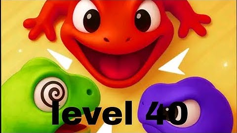 Gecko go level 40 walkthrough and solution 