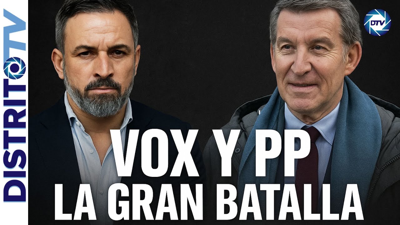 BRUTAL🔴 VOX Y PP: LA GRAN BATALLA ⚡EL CHOQUE FINAL POR EL PODER - YouTube