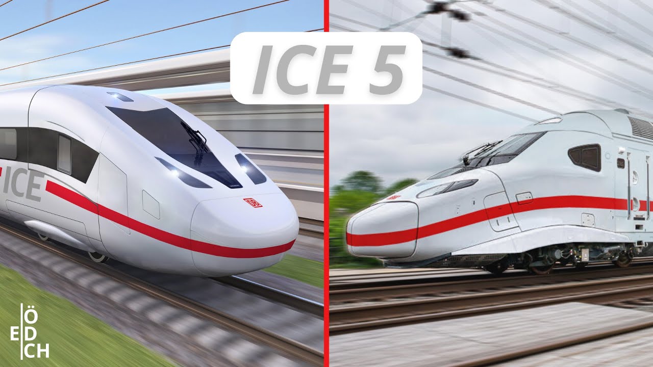 Abteile, Niederflur, Kakteen: diese Neuigkeiten gibt es zum ICE 5 \u0026 bei der Deutschen Bahn allgemein