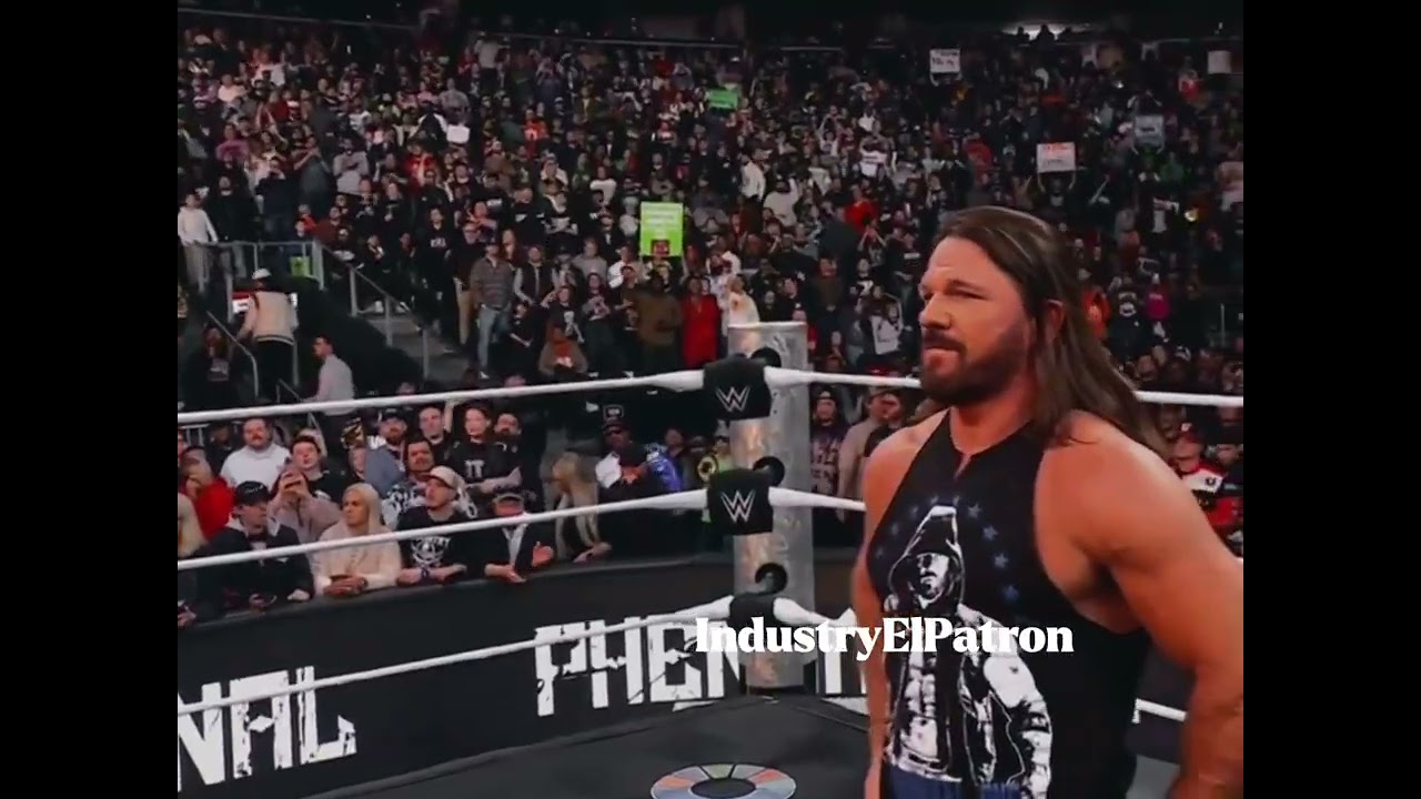 AJ Styles last farewell speech on Monday Night Raw Feb 23 2026 😔😔