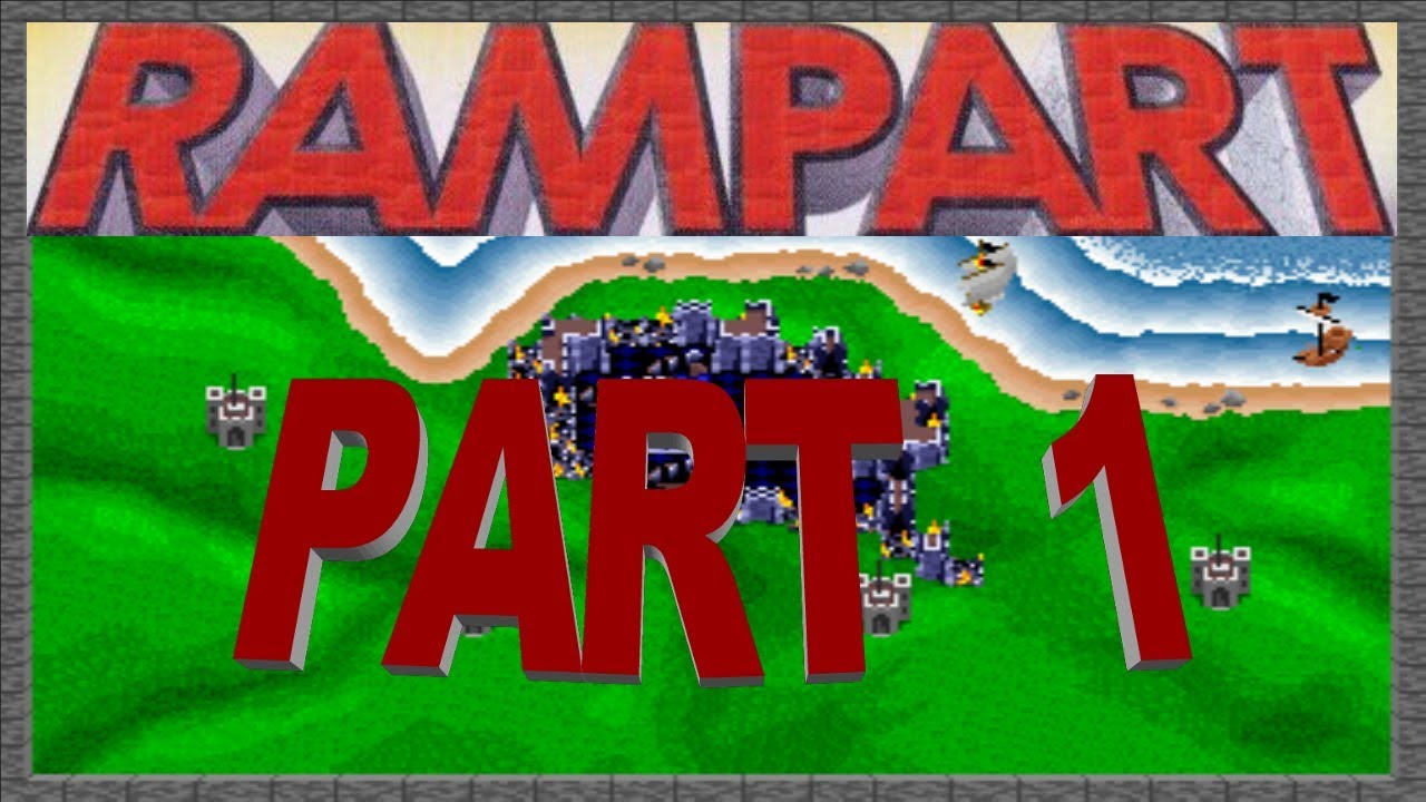 games people play Midway Arcade Treasures | Rampart | This Game is Impossible - Part 1