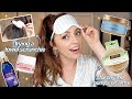 MY NIGHTTIME ROUTINE // New Drugstore Skincare, Towel Scrunchies, Dry Brushing for Bumpy Arms