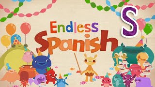 Endless Spanish Letter S - Sight Words: SIEMPRE, SON, SOY | Originator Games