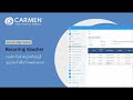 How to create a recurring voucher