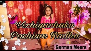 Vizhiyazhaku Pozhiyum Radha l Dance Cover l Meera Manivannan #