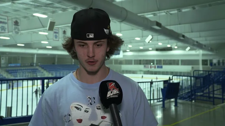 Oakville Blade Jacob Crisp is profiled on OJHL Rin...