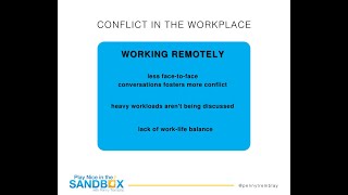 More Conflict in the Workplace