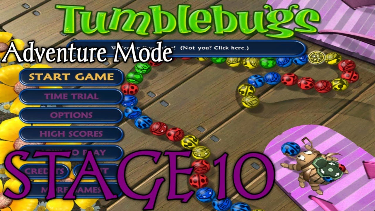 Tumblebugs Episode 10 : Adventure Mode Stage 10 - Round 10-1 to 10-8