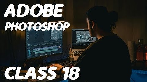 Adobe Photoshop Course (Hindi) Class 18: Type menu in photoshop ( Part-2 )
