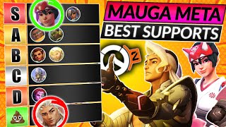 BEST SUPPORT HEROES TIER LIST (Updated) Kiriko = FREE GM? - Overwatch 2 New Meta Guide