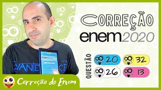 [CORREÇÃO DO ENEM] Questão 20 - Enem 2020 impresso - Prova azul ▷ Empreendedorismo de palco