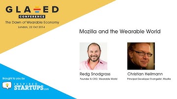 InspiredStartups.com - Christian Heilmann from Mozilla shares his view on Wearables (#GLAZEDcon)