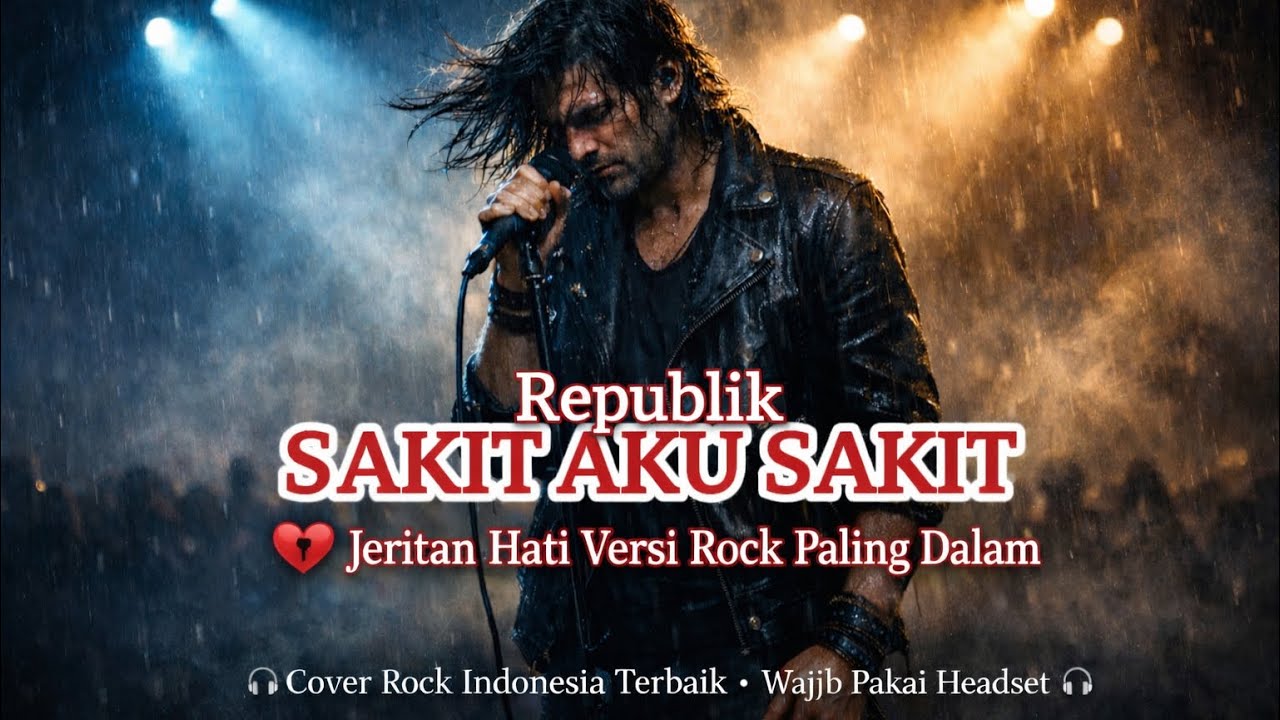 🔥 SAKIT AKU SAKIT – REPUBLIK | VERSI ROCK EMOSIONAL 