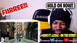 THIS WAS A DOPE COLLAB!!! j-hope 'on the street (with J. Cole)' Official MV (REACTION)