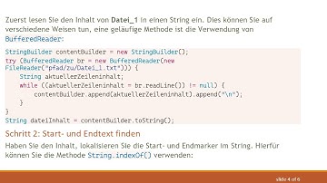 Wie man den Inhalt einer Datei zwischen bestimmten Zeichenketten in Java ersetzt