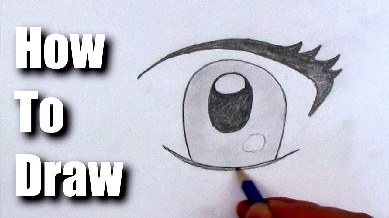 How To Draw Happy Cartoon Eyes