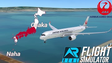 RFS - Real Flight Simulator | JAL A350-900 | Flight Timelapse 54