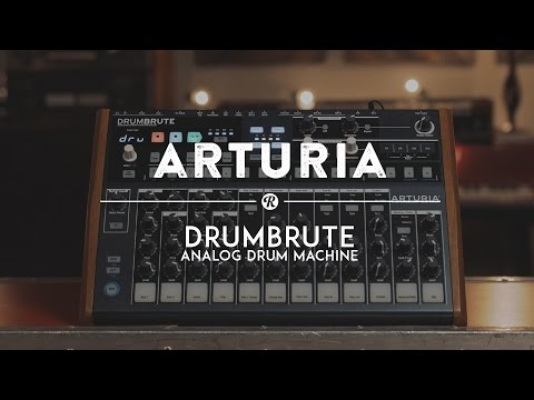 Arturia DrumBrute Analog Drum Machine & Sequencer | Reverb Demo Video