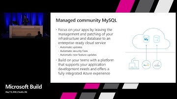 Develop scalable Web Apps with Azure Database for MySQL and MariaDB : Build 2018