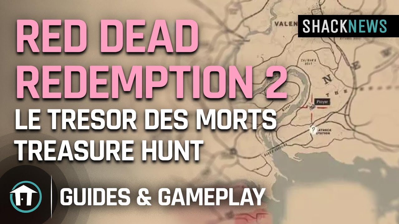 Red Dead Redemption 2: Como encontrar o tesouro Le Tresor Des Morts