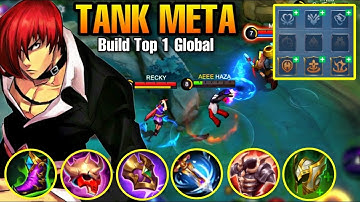 NEW META!! CHOU EMBLEM SET AND BUILD TANK (Must Try) Tutorial Chou Gameplay - Mobile Legends