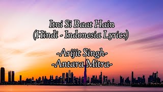 Itni Si Baat Hain - Full Audio - Lyrics Hindi Translate Indonesia